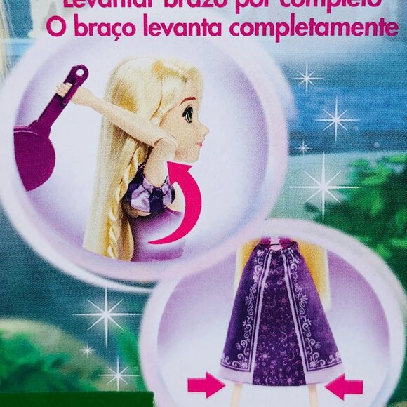 New in Box-Hasbro Disney Princess Swinging Adventures Rapunzel Doll - Picture 11 of 15